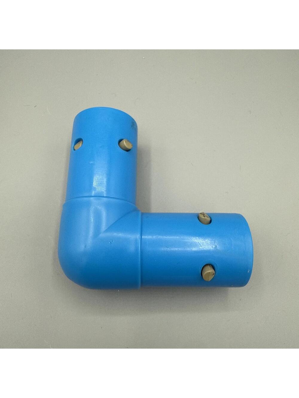 Vintage Playskool Pipeworks Blue Elbow Corner Connector Replacement Piece